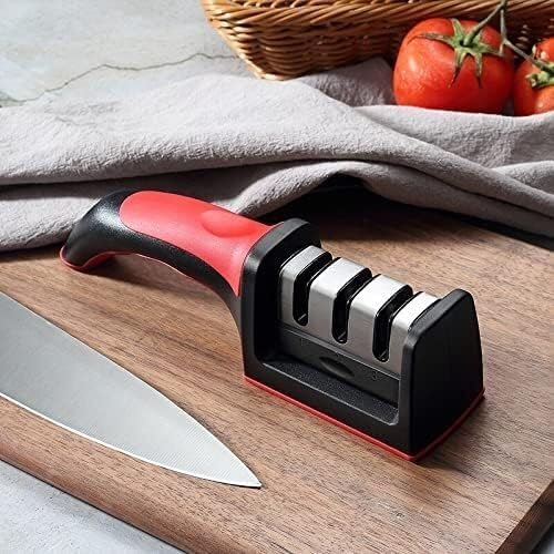 Aiguiseur de couteaux manuel pour affûtage lame en inox