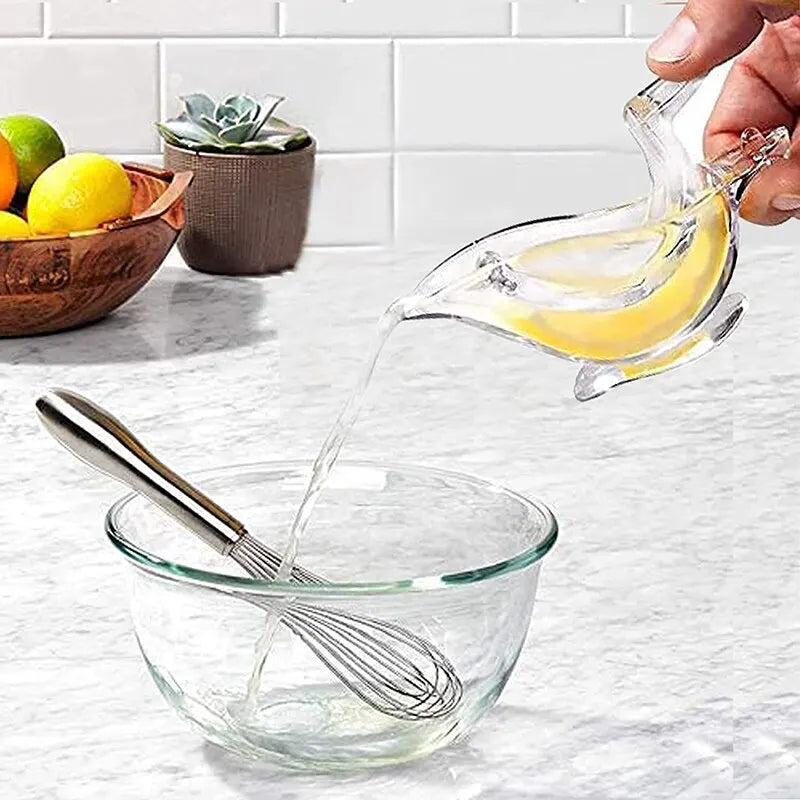 Extraction de jus de citron avec presse-citron ergonomique