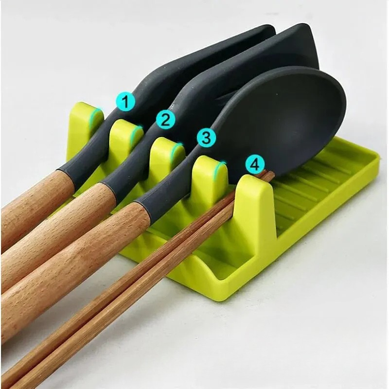Repose-cuillère anti-goutte StopGoutte pour cuisine propre