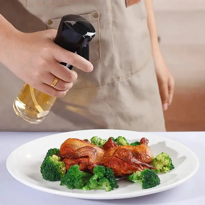 Spray d'huile Vapo'Huile, utilisation facile et pratique pour la cuisine